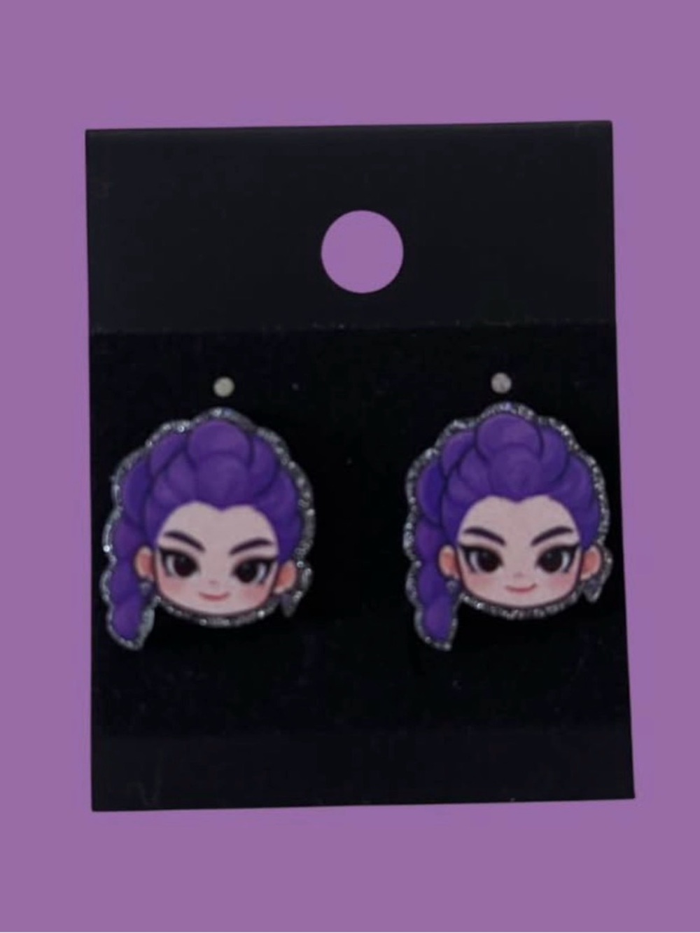K-Pop Huntrix Demon Hunters Rumi Earrings